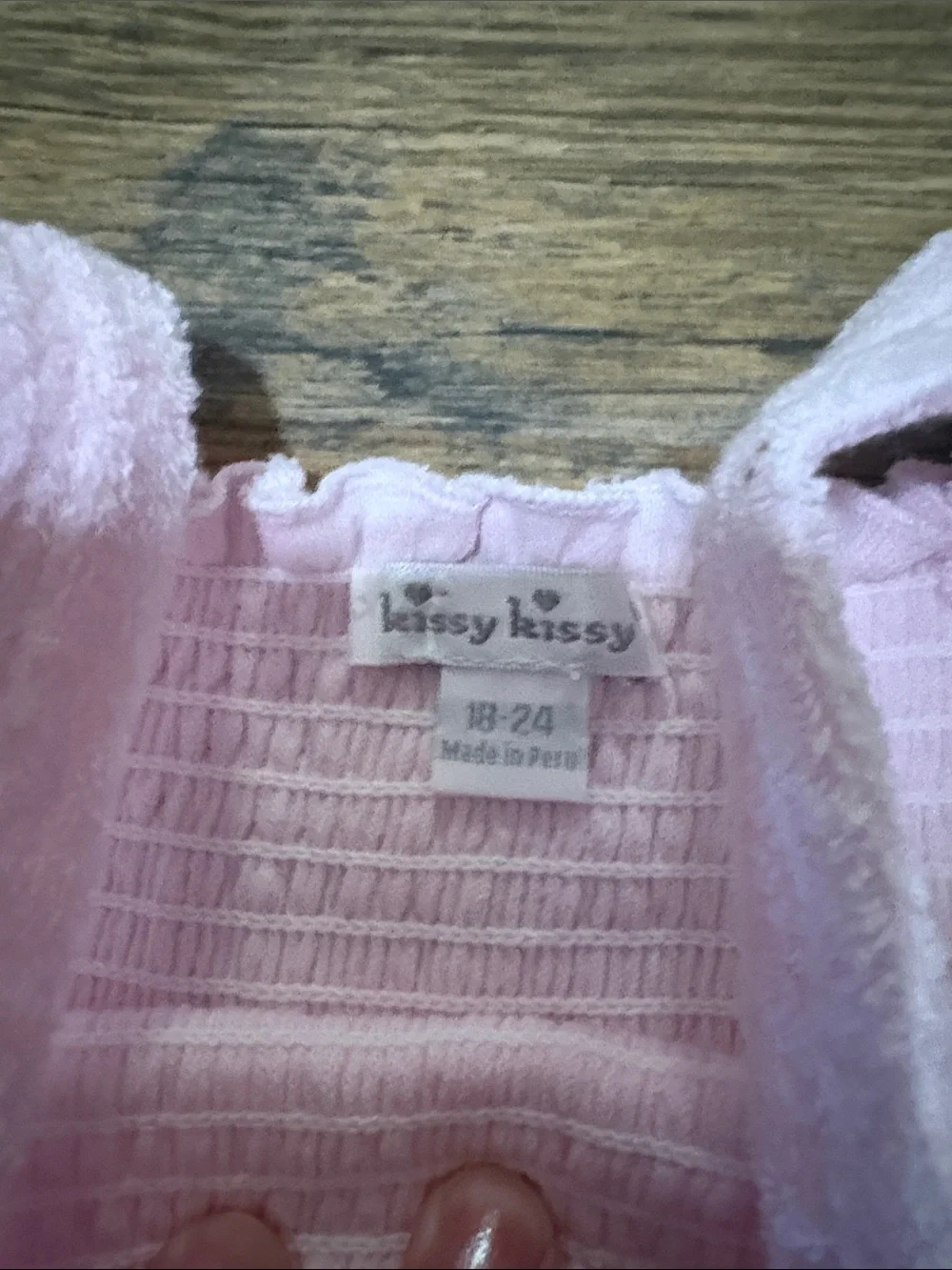 Kissy Kissy Saturday Regatt-Terry Bubble Romper